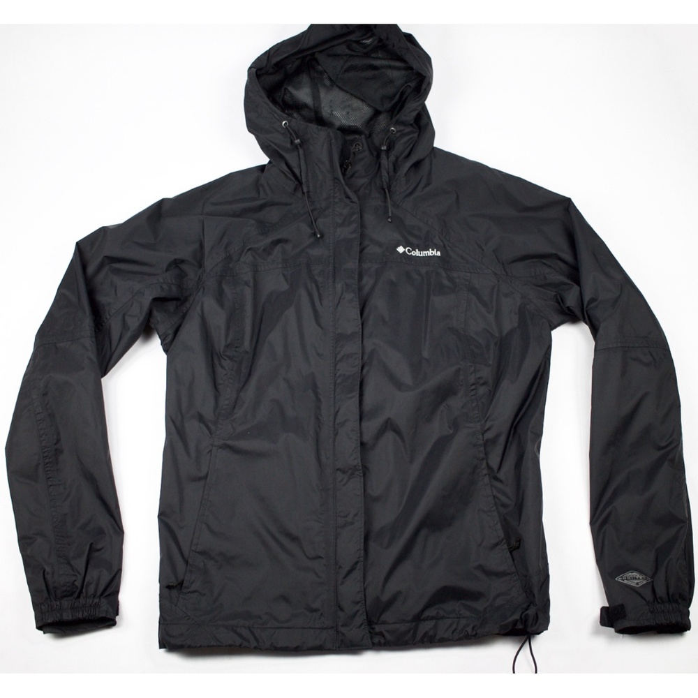 Columbia Women's Black Arcadia Rain Jacket